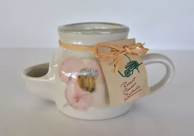 Vintage Robert Gordon Australian Pottery Shaving Mug Orchard Blossom • $20