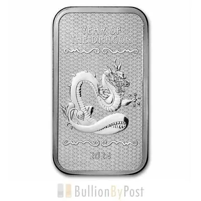 2024 Year Of The Dragon 5oz Silver Bar • £181.77