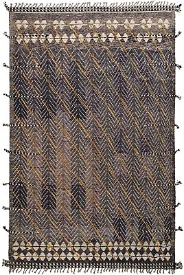 7'10 X 12'8  Handmade Contemporary Moroccan Wool Rug M14 • $1994.50