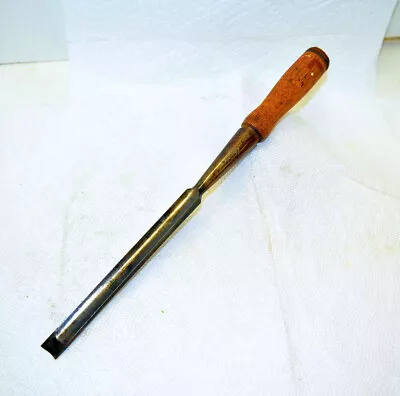 PEXTO 9/16  Gouge Chisel In Cannel Socket Style Vtg Carving Tool Antique P.S.&W. • $21.95