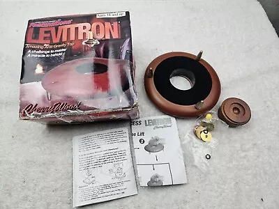 Fascinations Levitron  Amazing Anti Gravity Top Cherry Wood  Rare   New In Box • £120.64