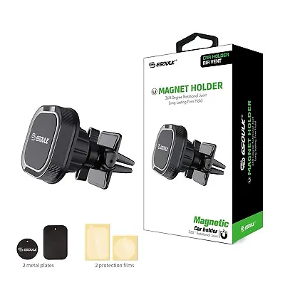 Esoulk Universal Air Vent Magnetic Car Mount 360* Rotational Phone Holder • $10.99