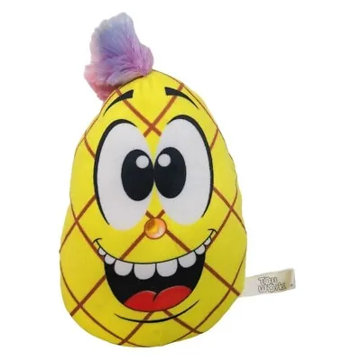 Toy Factory One Fine Pineapple Yellow Smiling Rainbow Mohawk Plush 2020 8.5  • $16.02