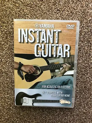 Yamaha - Instant Guitar Learning DVD Edcuational Quality Guaranteed • £3.17
