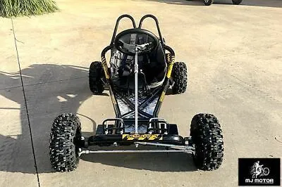 200CC 6.5HP Go Kart ATV QUAD Dune Buggy 4 Stroke Upgraded Auto Adult Kids BLACK • $969