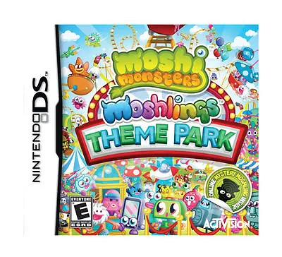 Moshi Monsters Moshlings Theme Park - Nintendo DS • $6.24