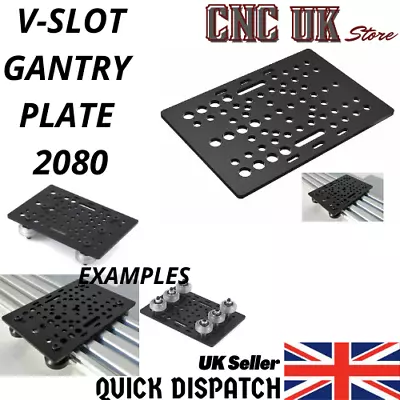 OpenBuilds 88x127mm V-Slot Gantry Plate 2080   • £10.49