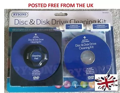 Laser Lens CD DOCTOR Cleaner Repair PS3 PS2 LAPTOP DVD Wii CDs DISC  XBOX 360 RY • £8.99