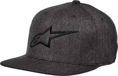 Alpinestars Ageless Caps/Hat - Flat Peak/Visor Men's Casual Wear Charcoal L/XL • £22.97