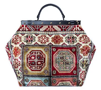 Large Victorian-style Mary Poppins Carpet Bag New From London Uk. Free Delivery • $253.72