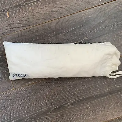 Cocoon Mummy Liner For Sleeping Bag Cotton (Off White) • £14.99