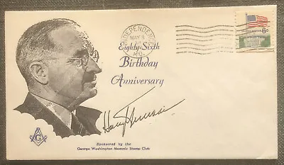 £4.99 • Buy FDC Special Stamp Cover Masons Masonic USA  1970 Harry Truman Masonix Stamp Club