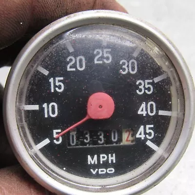 1979 Columbia Moped Speedometer Speedo 45MPH VDO • $35.99