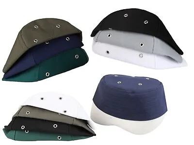 Quality Men Islamic Hard Hat Prayer Headwear With Ventilation Metal Studs • £4.99