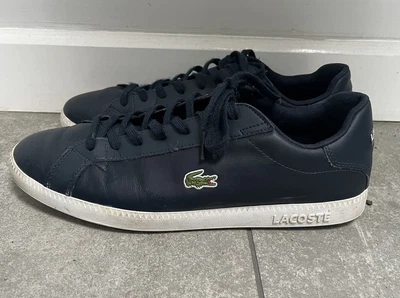 £25 • Buy Lacoste Mens Graduate Trainers, Navy, UK Size 11/EU 46
