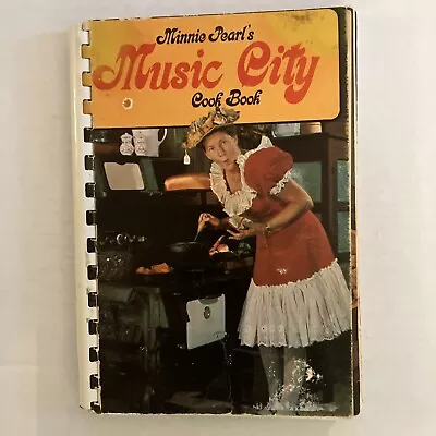 1970 Vintage Cookbook - Minnie Pearl's Music City Cook Book • $15