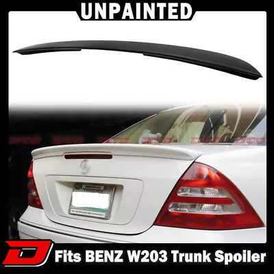 01-07 Fit For Mercedes BENZ W203 A Look Boot Trunk Spoiler C320 C240 Unpainted • $95