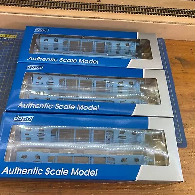 Dapol Megafret Wagons 4F-053-002 Rake Of 3 Twin Sets OO Gauge NEW • £159.99