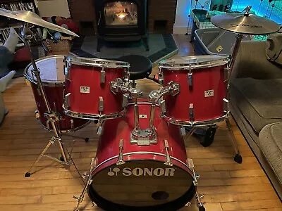 SONOR Force Drum Set (No Snare Drum Not Included) • $500