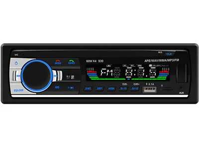 Single 1 DIN Touch Screen Car Stereo Radio Bluetooth FM MP3 Player USB Head Unit • $16.99