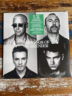 U2 – SONGS OF SURRENDER - 180G TRANSPARANT GREEN VINYL 2xLP New-Free Shipping! • $39.99