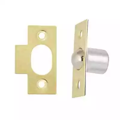 £3.05 • Buy Bales Ball Door Catch 16mm Brass With Screws Roller Ball Latch Spring Loaded