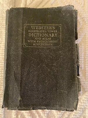 Very Old Vintage Webster Dictionary • $50