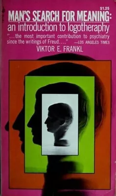 Man's Search For Meaning : An Introduction To Logotherapy Viktor • $9.73