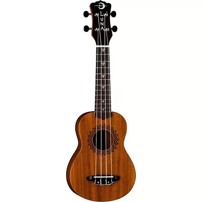 Luna Guitars Soprano Vintage Mahogany Ukulele Natural • $69