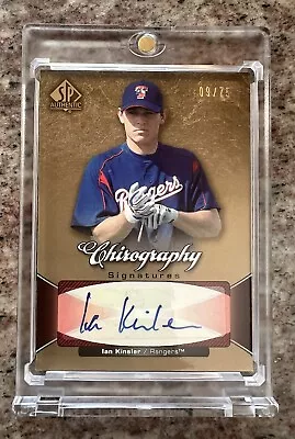 2006 SP Authentic Ian Kinsler Chirography Autographed Card /75 • $25