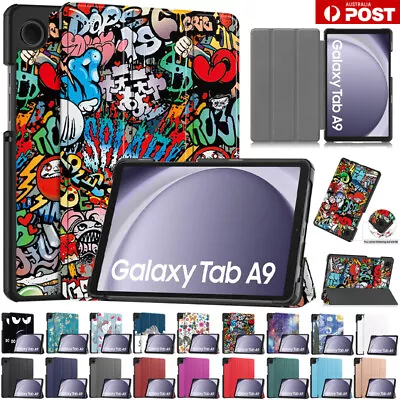 For Samsung Galaxy Tab A9 S9 FE Plus Case Leather Shockproof Flip Stand Cover • $14.99