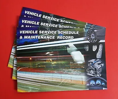 10 X Blank Vehicle Service History Book & Maintenance Record Replacement • £11.49