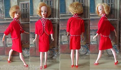Vintage Puttin On The Ritz BCCHK Tag VHTF ~ Barbie Doll Babs Bild Lilli Mitzi Sz • $89.99