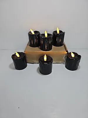 *NEW* 2  6-Pack Electric Candles Black AA4 • $12.99