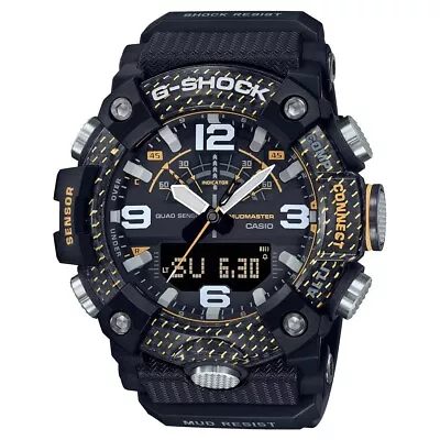 G-Shock Mudmaster Carbon Core Black Yellow Watch GShock GG-B100Y-1A RRP $849 • $647.10