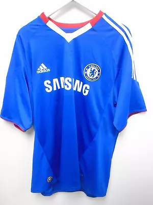 Chelsea FC Home Football Top Shirt 2010/11 UK XL 43-46.5  Chest • £9.99