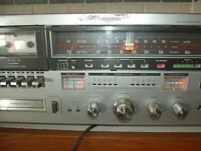 VTG Sound Design 5883 AM FM Stereo Receiver Cassette Tape Deck 8 Track Recorder • $59.02