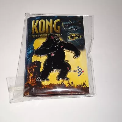 King Kong The 8th Wonder Of The World Metal & Enamel Pin Badge Sealed • £1.99