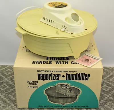 Vintage Northern Cool Spray Humidifier Vaporizer Mod. 41 - 1.5 Gallon W/ BOX • $98.88