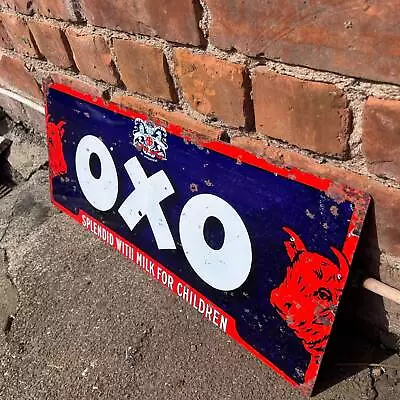 Oxo Vintage Reproduction Long Metal Wall  Sign • £3.99