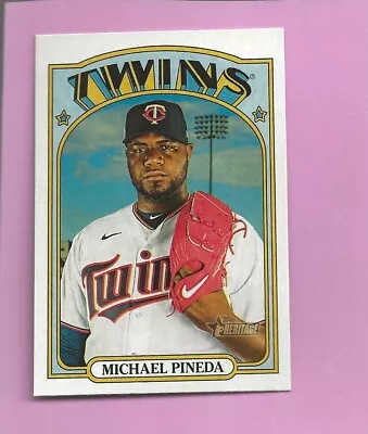 2021 Topps Heritage Michael Pineda #74 Minnesota Twins • $1.39