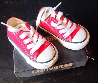 Converse Chuck Taylor All Star Ox Youth Sneakers Kids Childs Trainers Size C3 • £20