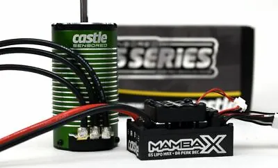 Castle Creations - Mamba X 25.2V Waterproof ESC & 2200 KV Motor E-Buggy Combo • $284.95