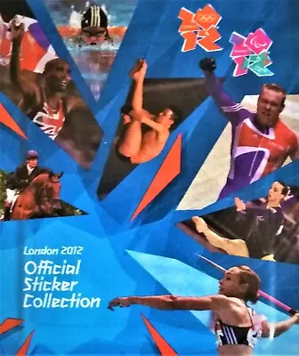  Official London 2012 Olympic Stickers • £2