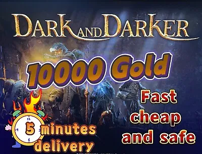 Dark And Darker ✔️10000=10K Gold Coins Fast Dispatch🏆Safe🔥Cheap • $14.99
