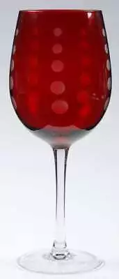 Mikasa Cheers Ruby Wine Glass 8790909 • $13.99