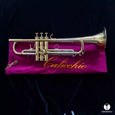 D. Calicchio R37 Trumpet `Dark Lyrical Rich` Sound Calicchio Pouch GAMONBRASS • $2989