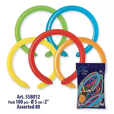 260Q Balloons Latex Modeling Twisting Entertainer 50 Ct. • $9.99