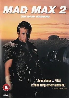 Mad Max 2 The Road Warrior - Mel Gibson - NEW Region 2 DVD • £3.52