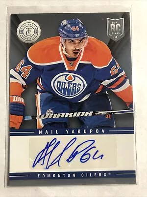 2013-14 Totally Certified - Rookie Signatures #TR-NY  Nail Yakupov Rc Auto • $8.99